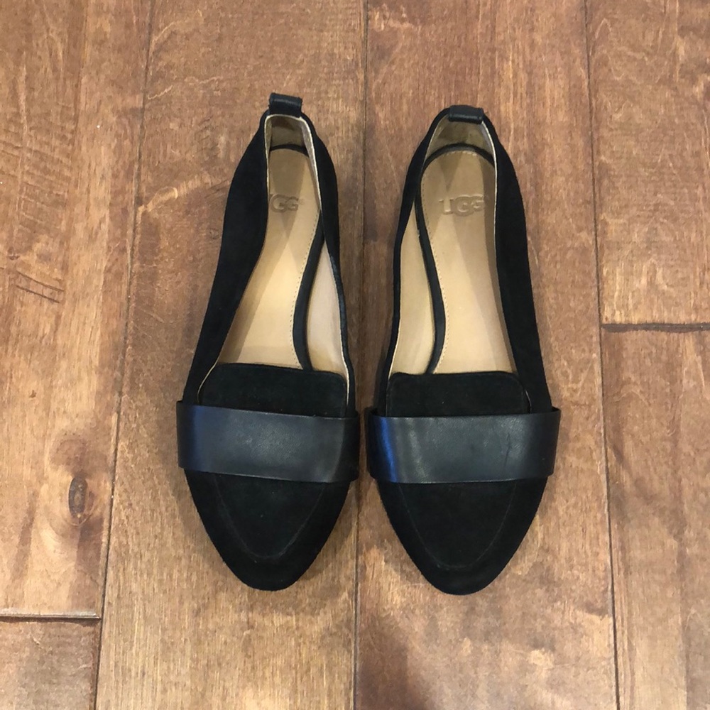 Black UGG Flats
